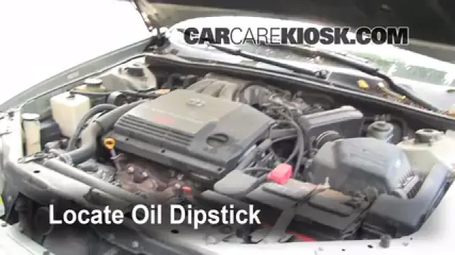 2000 Toyota Avalon XLS 3.0L V6 Oil Check Oil Level